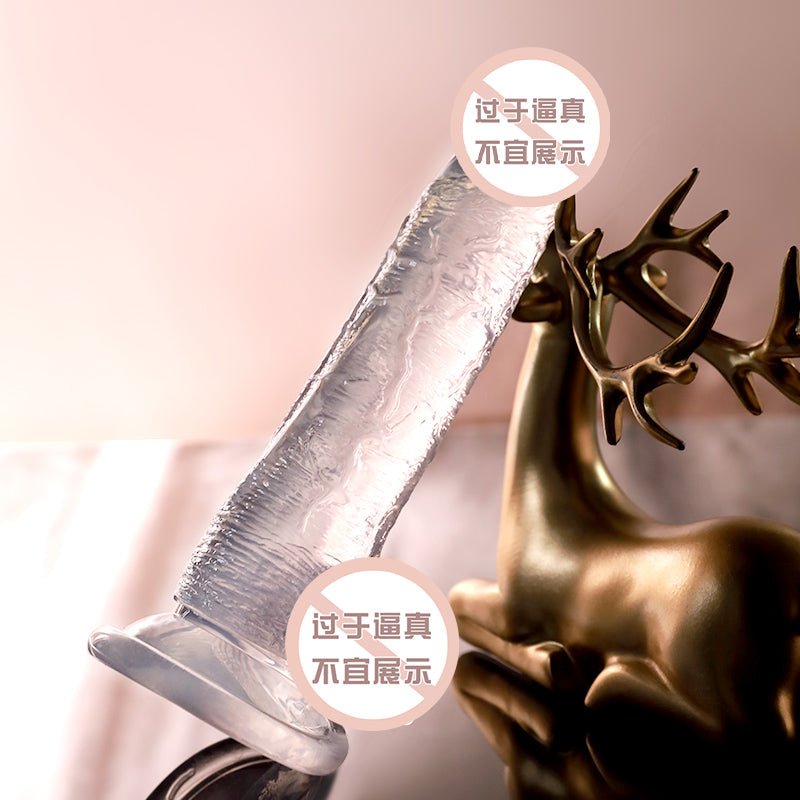 MIZZZEE谜姬透明水晶阳具 谜姬