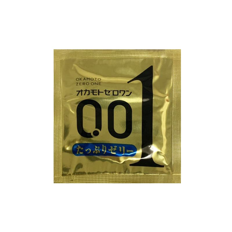 冈本OKAMOTO 001超薄避孕套蓝标超润滑版-3只装 冈本OKAMOTO